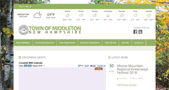 Desktop Screenshot of middletonnh.gov